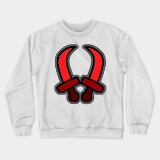 Dual Blades Chest Print | Monster Hunter Crewneck Sweatshirt